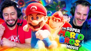 THE SUPER MARIO BROS. MOVIE Final Trailer REACTION! | Mario Kart | Nintendo