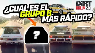 Este es el coche Grupo B más RÁPIDO! | Fastest Group B in Dirt Rally 2.0