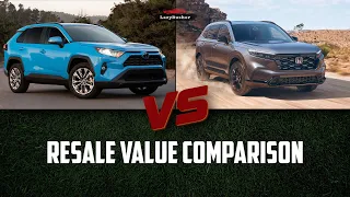 2023 Honda CR-V vs 2023 Toyota Rav4: Resale value comparison