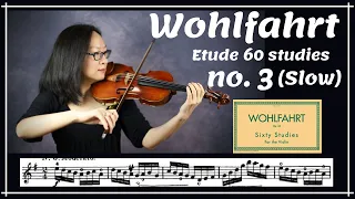 [Wohlfahrt 60 studies] no. 3 (Slow)