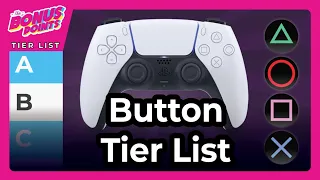 Playstation Button Tier List - It just makes (dual)sense!