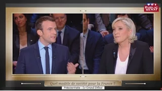 Emmanuel Macron à Marine Le Pen : « tout le monde n'est pas comme vous »