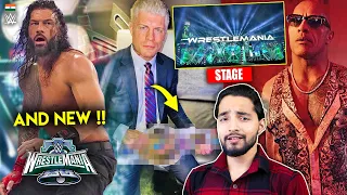 OMG😮...New Undisputed WWE Championship, Wrestlemania 40 Stage, The Rock & Roman Reigns, Cody Rhodes