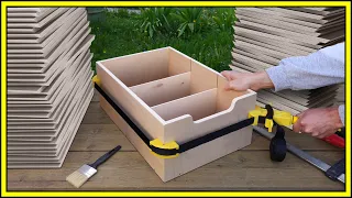 ЯЩИКИ ИЗ ФАНЕРЫ своими руками | Plywood storage box DIY