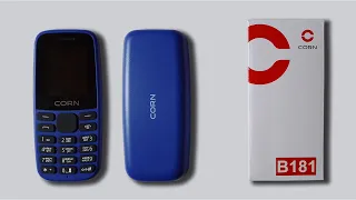 CORN B181 | Удобный мобильный телефон в стандартном корпусе.