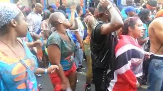 Notting Hill Gate carnival crazy dance