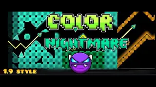 Mi primer demon creado "Color Nightmare" by: EmilianoBENJAX (Noclip para showcase)