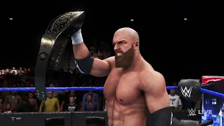 WWE 2K20: No Holds Barred Match ( Hollywood Hulk Hogan vs. Triple H ) WWE Undisputed Championship.