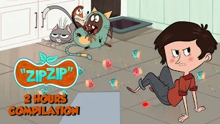 Watch out !! | Zip Zip | 2 hours  COMPILATION -Season 1 | Cartoon for kids