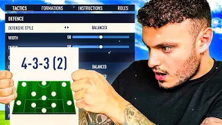 OP BROKEN 433(2) Tactics 🔥 Best FC 24 Custom Tactics ✅