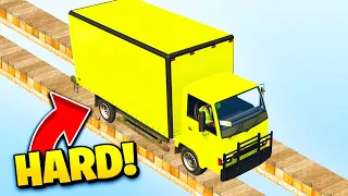 97.86% IMPOSSIBLE TRUCK Parkour Race in GTA 5!