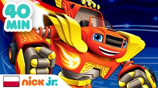 Blaze | Robot-Blaze na ratunek przez 40 MIN | Nick Jr.