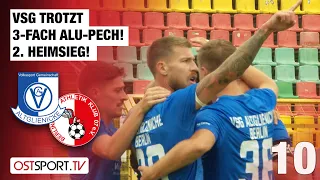 VSG trotzt 3-fach Alu-Pech - 2. Heimsieg!: Altglienicke - Berliner AK | Regionalliga Nordost