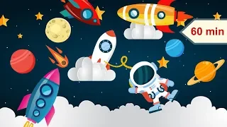 Moon, Stars, Planets and Space | Relaxing Music for Children | Lullaby for Kids & Babies