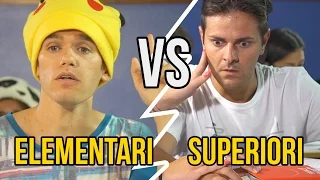 ELEMENTARI VS SUPERIORI - Le Differenze - iPantellas