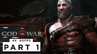 GOD OF WAR PS5 Walkthrough Gameplay Part 1 - (4K 60FPS)
