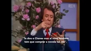 Em 1980, Carlos Villagrán fala sobre sua saída de Chaves