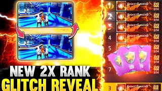 NEW BR RANKED DOUBLE DEVICE GLITCH REVEAL SEASON 34 | BR RANK NEW 2X GLITCH FOR RANK PUSH FREE FIRE