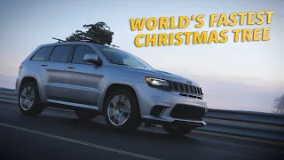 World's Fastest Christmas Tree: 181 MPH!