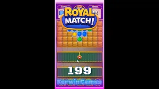 Royal Match Level 199 - Super Hard Level - No Boosters