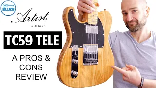 Artist Guitars TC59 Telecaster Review - Better than Harley Benton?