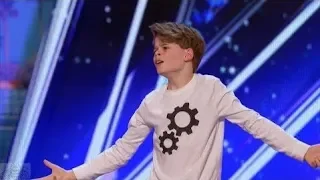 Merrick Hanna 12 Year Old's Captivating Dance Performance Full Audition - America's Got Talent 2017