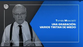 Una grabación:  varios tiritan de miedo