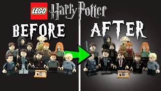 Fixing INACCURATE LEGO Harry Potter Minifigures! (Purist Customs)