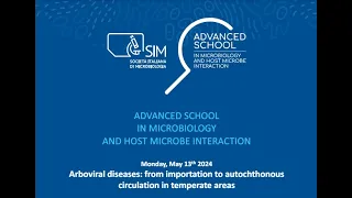 Advanced School in Microbiology and Host-Microbe Interaction - 13 Maggio 2024