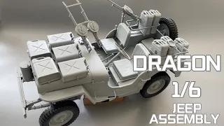 Dragon 1/6 SAS 4x4 Desert Raider  assembly