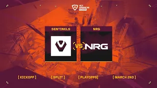 Sentinels vs. NRG - VCT Americas Kickoff - Playoffs - Map 3