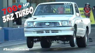 700HP 2.7 Litre Hilux Drag Ute | 3RZ Turbo | Engine Machining Services | Ovaboost | Perth