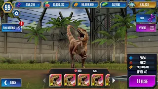 RED RAPTOR X in JURASSIC WORLD THE GAME HERE SOON?!!?!?