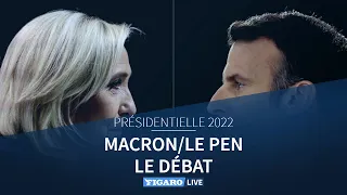 🔴#Présidentielle 2022: Macron/Le Pen, Le Débat en intégralité