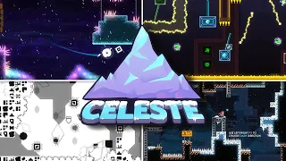 Every Rated Celeste Platformer Level in Geometry Dash! (SHOWCASE)