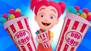 I Love Popcorn Song | Best Kids Songs and Nursery Rhymes