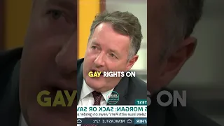 “It’s all Baloney!” - Piers Morgan to a Gay Person!