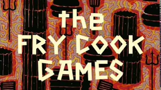 "The Fry Cook Games" Title Card