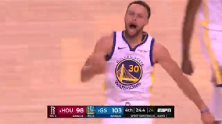 Stephen Curry Hits Game 1 Dagger vs. Houston Rockets