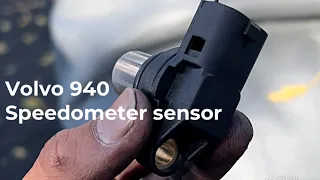Volvo 940 speedometer/odometer not working new sensor replacement