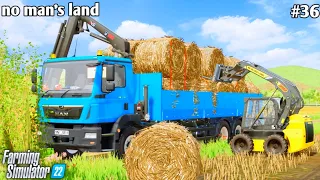 Selling Bio Bales and Build silo store | No Man's Land | Farming Simulator 22 Episode - 36