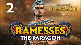 OUTNUMBERED AND TRAPPED IN A SANDSTORM! Total War: Pharaoh - Ramesses Campaign #2