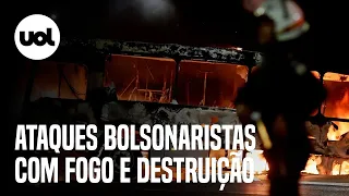 Terror em Brasília: vídeos mostram como atos bolsonaristas levaram vandalismo e destruição à capital
