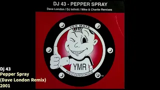 *2001 *  Dj 43  - Pepper Spray ( Dave London Remix)  [ TEMAZO RETRO BREAKBEAT ]