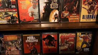 (2) Complete Western Movie Collection Overview, VHS DVD Blu Ray 4K Spaghetti American Duke