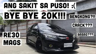 PROS AND CONS OF COPY/REPLICA WHEELS/MAGS | BASAG ANG MAGS NG AKING HONDA CITY