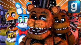 Gmod FNAF | Freddy And Friends Meet The Withered Animatronics!