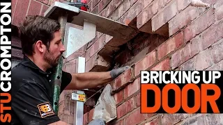 Bricklaying - Bricking Up a Door