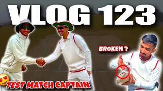 CRICKET CARDIO TEST MATCH CAPTAIN😍| Next level SLEDGING🔥| Test Match Cricket Vlog (PART-1)