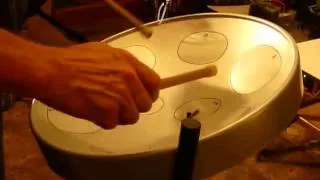 Jumbie Jam Steel Pan - Silver